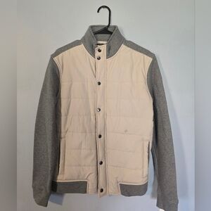 Banana Republic Mixed Media Jacket In M